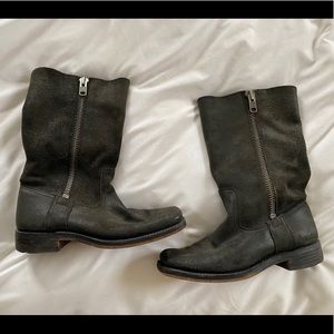 Vintage Square Toe Frye Boots